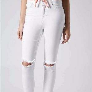 Top shop White Jamie Jeans